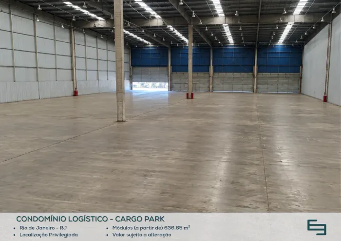 Galpão para alugar no Rio de Janeiro/RJ com 1.273,00 m² e operação cross docking