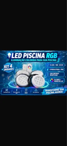 luminaria de piscina