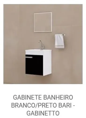 Gabinete para banheiro