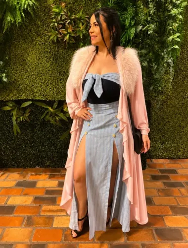 Lindo conjunto pra você arrasar no inverno 