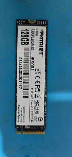 SSD patriot 128 GB - 100%