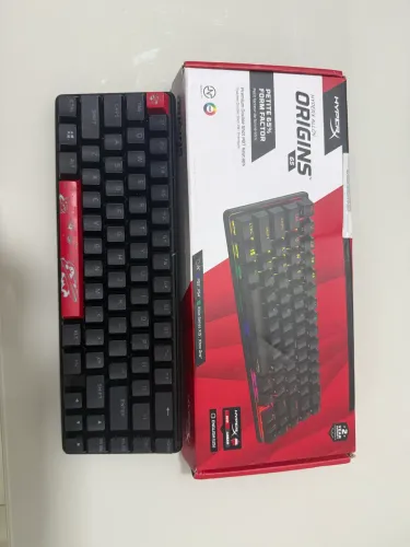 Teclado mecânico hyperx alloy origins