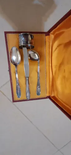 Conjunto talher prata - retirada na Tijuca