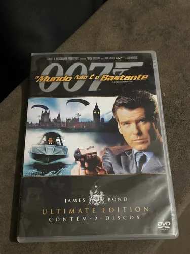 DVD DUPLO ORIGINAL - 007: O MUNDO NÃO É O BASTANTE