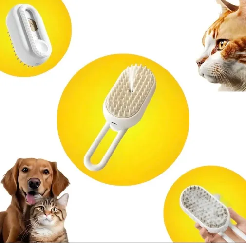 ÚLTIMOS DIAS - FAÇAM SUA OFERTAS - Escova para pet com vaporizador 