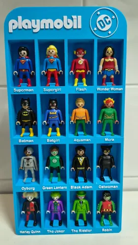 Expositor Playmobil DC Kinder Ovo Páscoa 2026