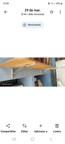 MESA DE APOIO RETRÁTIL