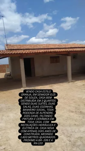 Vendo casa estilo granja.