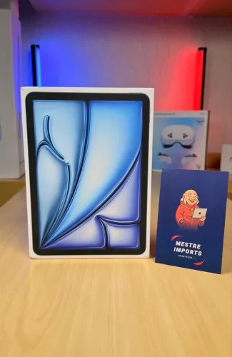 IPAD AIR M4 256 GB 11 POLEGADAS AZUL (NOVO) LOJA FÍSICA