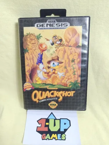 Jogo Cartucho Quackshot Starring Donald Duck Original sega genesis