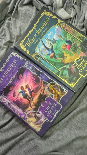 Kit 2 livros: Terra de Histórias por Chris Colfer (Glee)