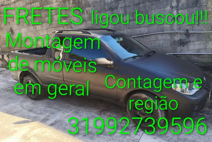 Fretes pequenos Contagem Belo Horizonte Betim e região 