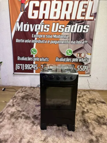 Fogão 4 bocas mueller elétrico funcionando tudo ((ENTREGO GRATIS))