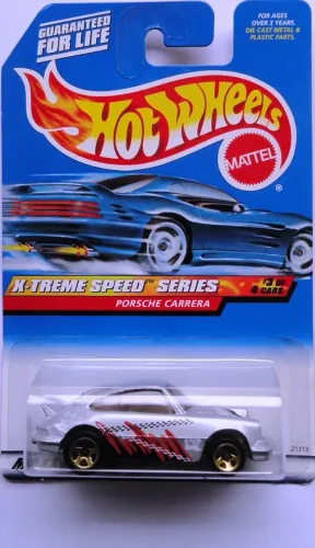 hot wheels porsche carrera x treme speed series bem antigo raro hotwheels todo em metal