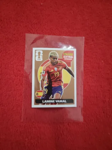 VENDO-Lamine Yamal EXTRA STICKER BRONZE RARISSIMA