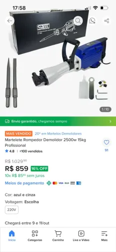 Tampo de vidro