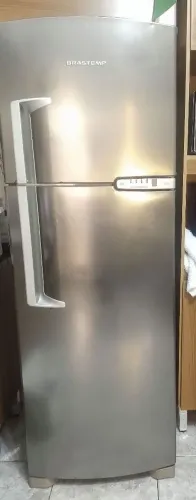 Geladeira Brastemp fost free clean Inox