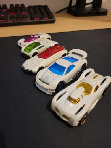 Coleção Hot Wheels White Heat 2005