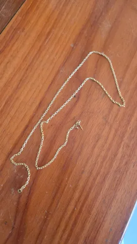 Corrente em ouro maciço