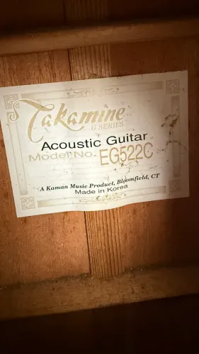 Violão takamine EG522c Nylon