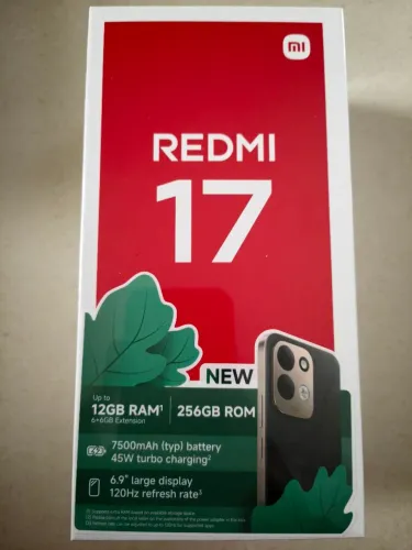 Xiaomi Redmi 17 12gb (6+6) RAM/256GB