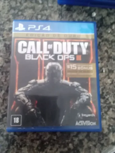 Black ops III edição de ouro ps4