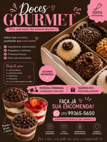Doces gourmet (sob encomendas!)