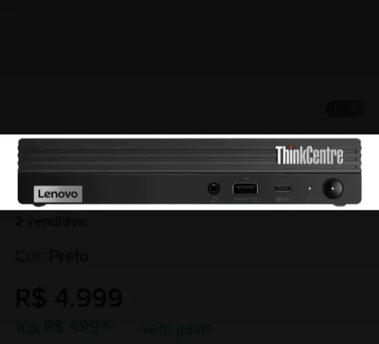 Mini PC LENOVO - Thinkcentre M70q - i5 