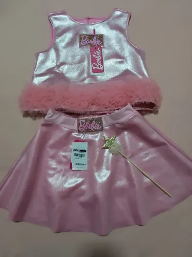 Conjunto Barbie ( Pituchinhos) tam.14 ( NOVO)