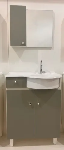Conjunto de Banheiro 60cm curvo