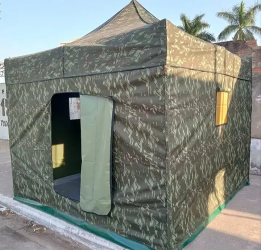 Tenda 3x3 camping camuflada oferta 