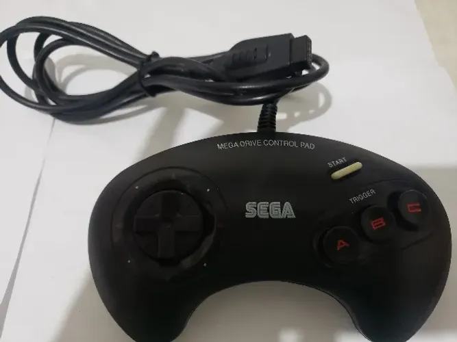 1 Controle Para Mega drive 3 Botoes Original