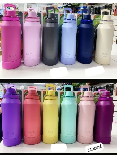 Garrafas PACCO - 1.100 L - Parede Dupla Inox -Alta resistência 