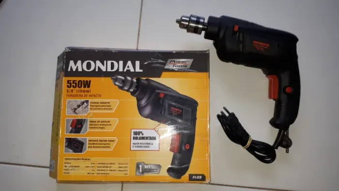 Furadeira de Impacto 550W - Função Impacto - 69,00