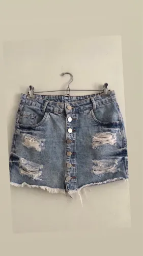 Saia jeans número 40