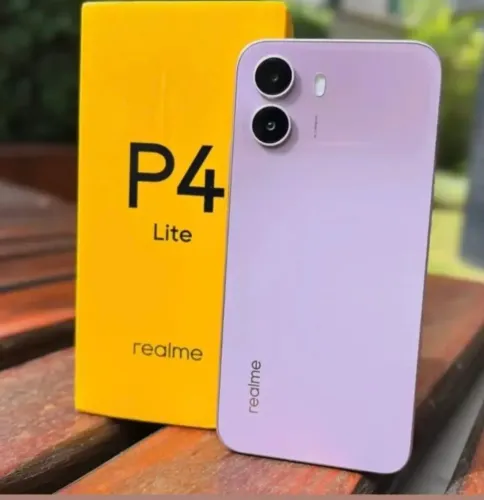 Smartphone lançamento P4 Lite - Realme 256/8 Roxo - Bateria Toop + Entrega Grátis