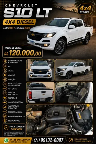 Chevrolet S10 Pick-up LS 2.8 TDI 4X4 CD Dies. Mec. 2020