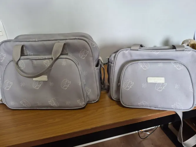 Par de bolsas para bebê da marca pirulitando