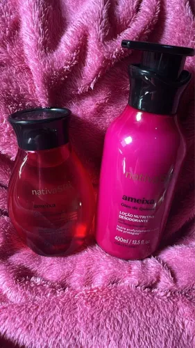 Kit Nativa Spa ameixa oleo e hidratante