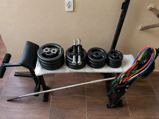 KIT MUSCULAÇÃO