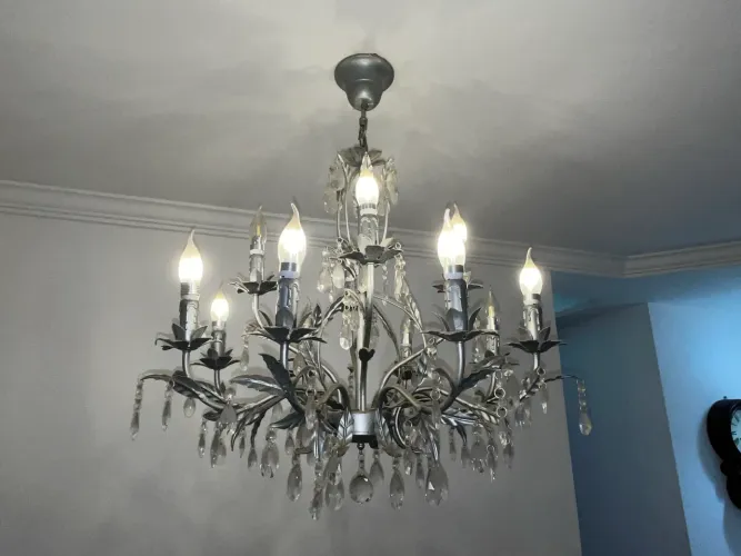 Lustre prateado