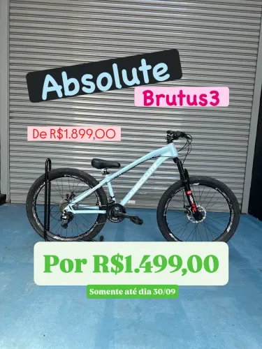 Bicicleta Aro 26 Absolute Brutus para grau