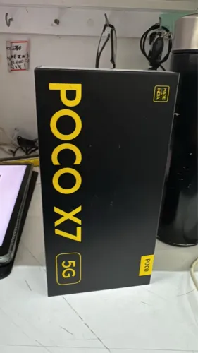Celular Poco x7 5G 256/08-Versao Indiana Preto Verde Lacrado 