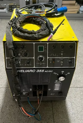 Máquina de Solda Tig Ac/Dc Esab Heliarc 355 Revisada