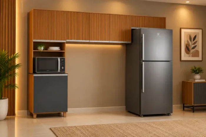 Armário de Cozinha Paris 6 Portas - FRETE GRÁTIS