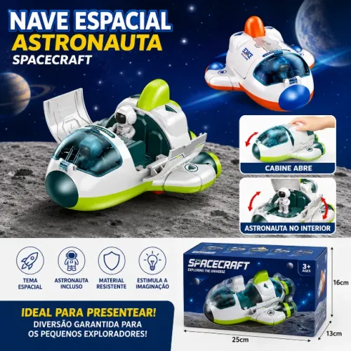 Brinquedo Nave Espacial Astronauta Spacecraft Infantil (Caixa com 188 unidades)
