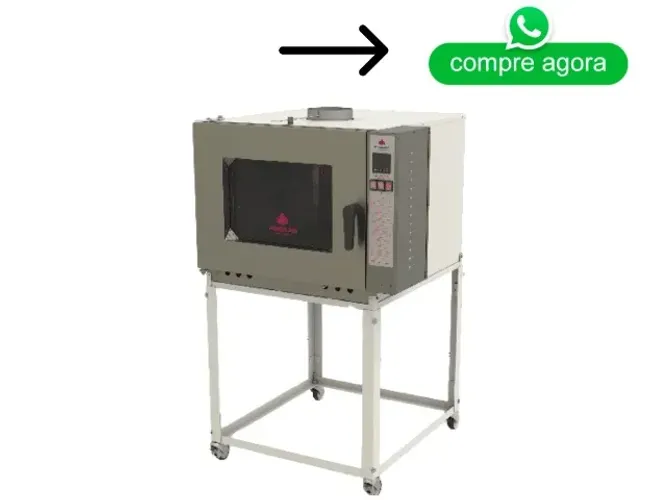 Forno Turbo 5 Esteiras a Gás Progás