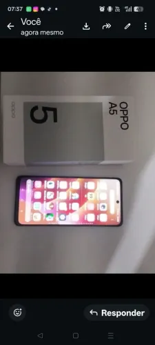 OPPO A5 dual 256gb com Caixa, IMEI limpo com Garantia até Dezembro/2026 