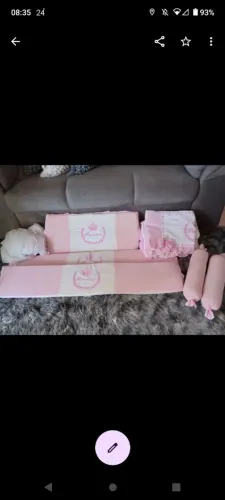 Kit berço completo 7 peças