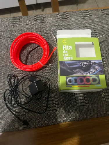Fita led neon 3 metros vermelho